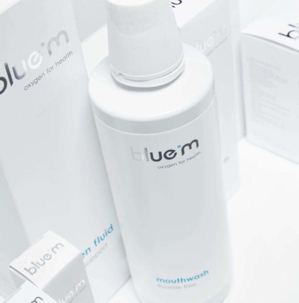 Blue M Colutório com Oxigénio Activo 500ml